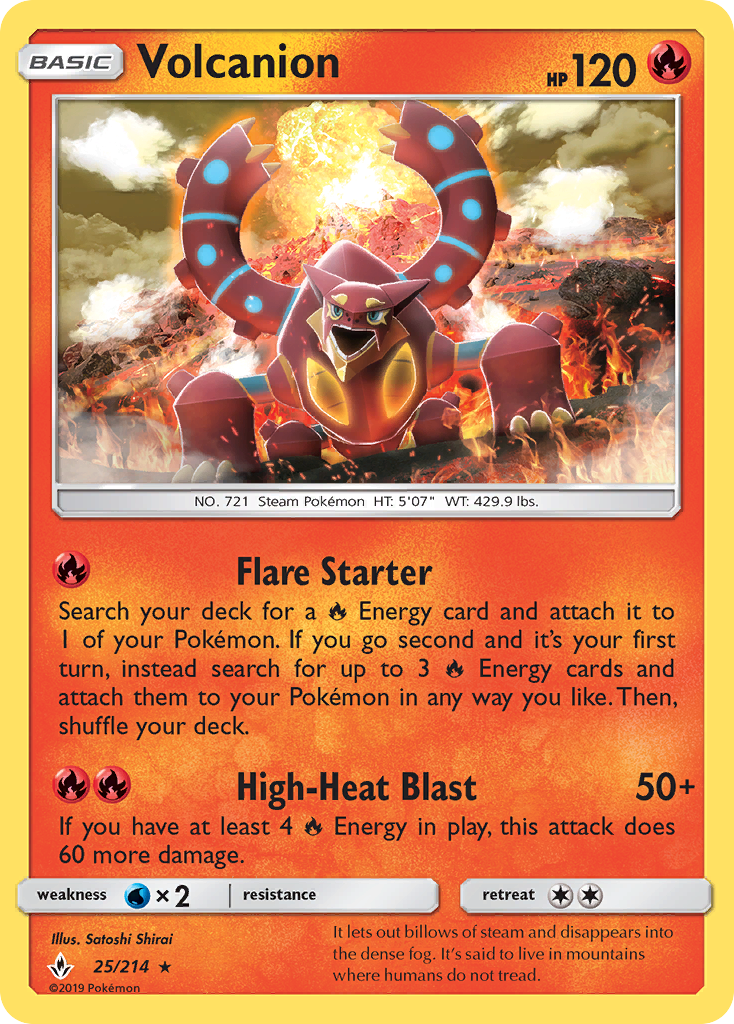 Volcanion - 025/214 - Unbroken Bonds