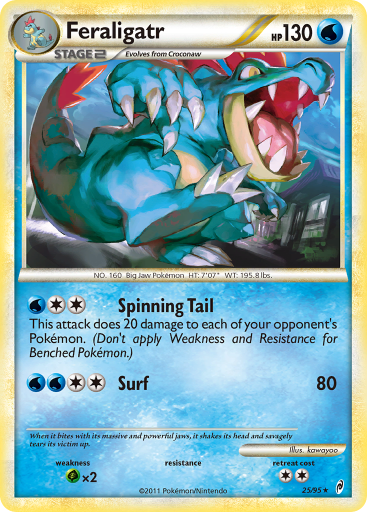 Feraligatr - 25/95 - Call of Legends