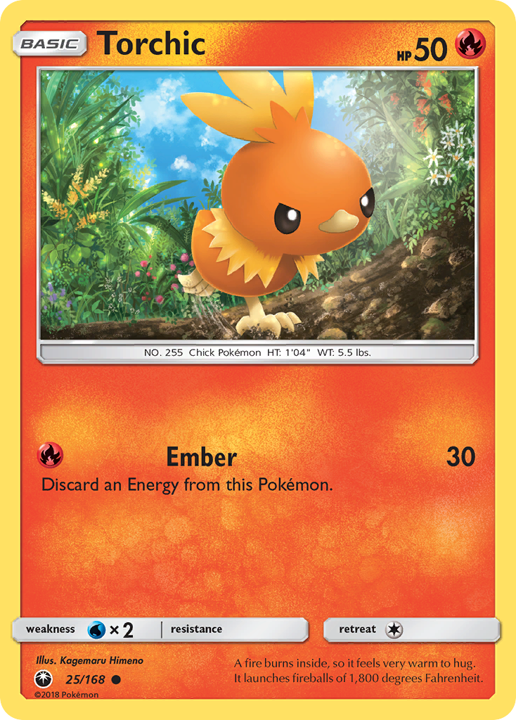 Torchic - 025/168 - Celestial Storm