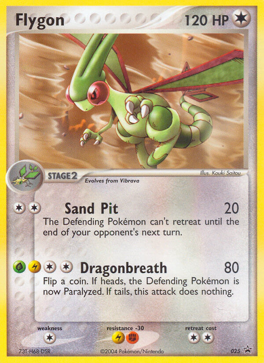 Flygon - 25/40 - Nintendo Black Star Promos