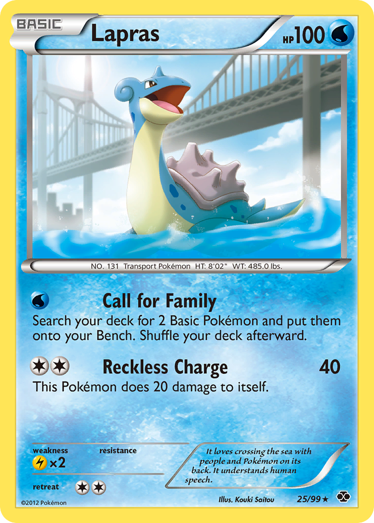 Lapras - 25/99 - Next Destinies