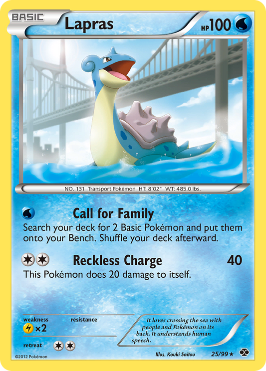 Lapras - 25/99 - Next Destinies