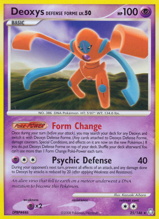 Deoxys Defense Forme - 025/146 - Legends Awakened