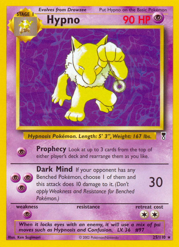 Hypno - 025/110 - Legendary Collection