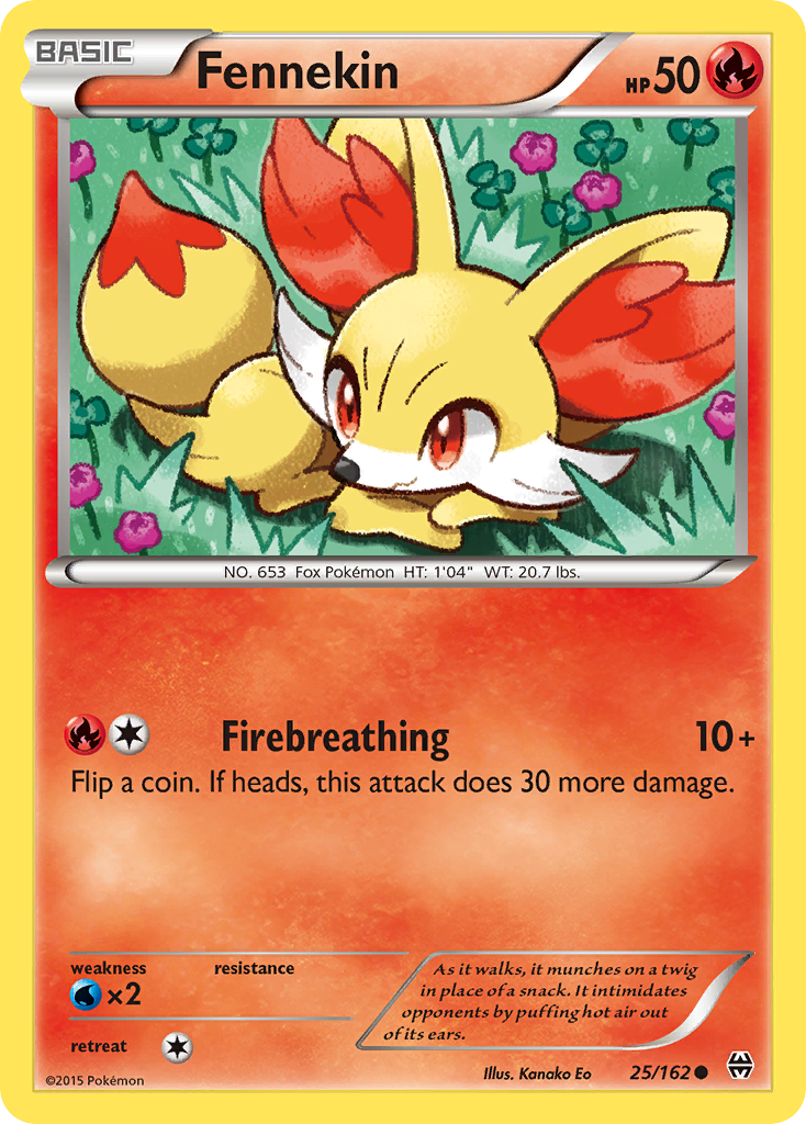 Fennekin - 025/162 - BREAKthrough