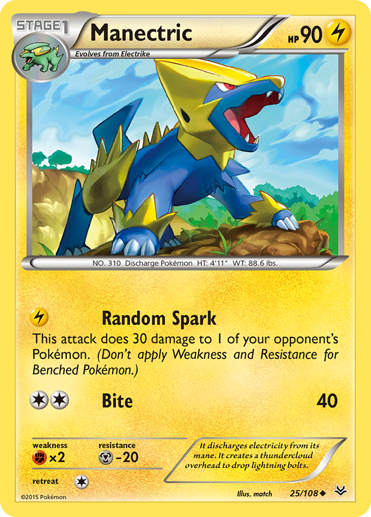 Manectric - 025/108 - Roaring Skies