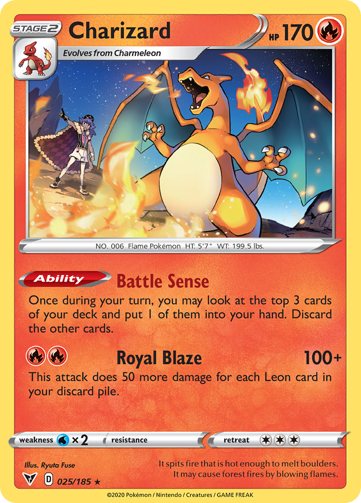 Charizard - 025/185 - Vivid Voltage