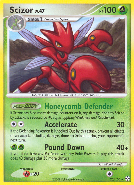 Scizor - 025/100 - Stormfront