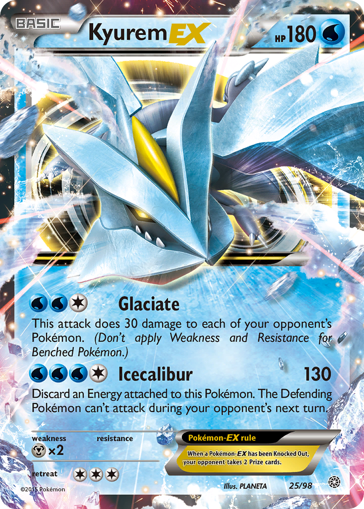 Kyurem-EX - 25/98 - Ancient Origins