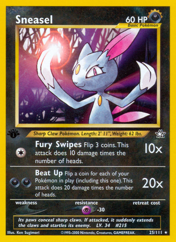 Sneasel - 025/111 - Neo Genesis