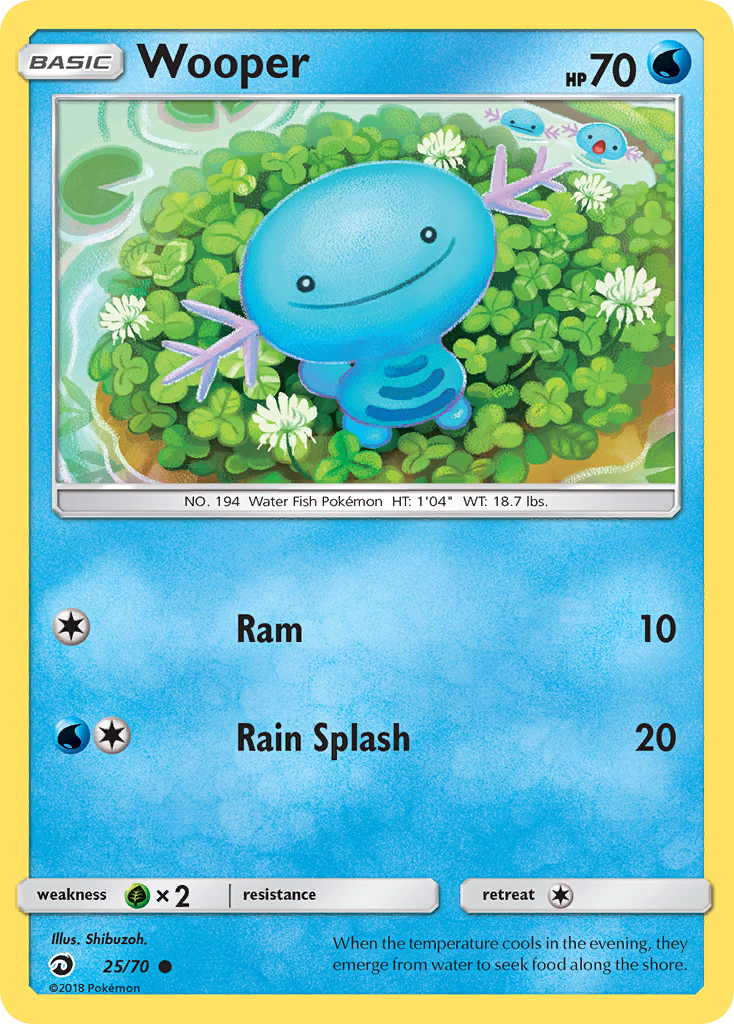 Wooper - 25/70 - Dragon Majesty