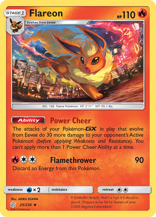 Flareon - 025/236 - Cosmic Eclipse