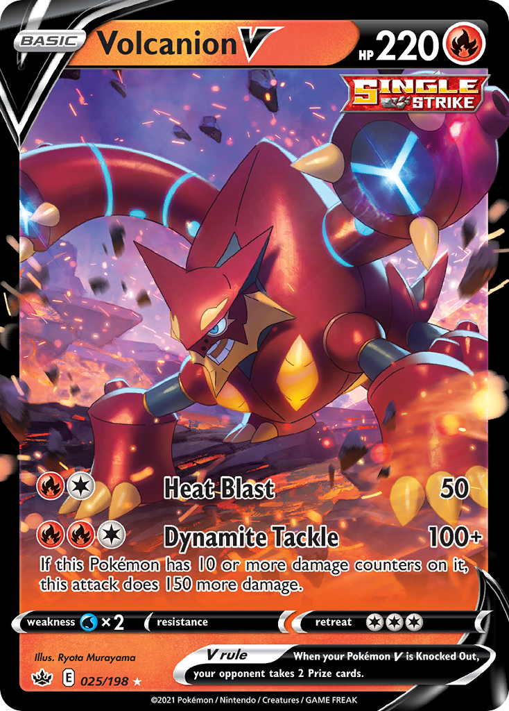 Volcanion V - 025/198 - Chilling Reign