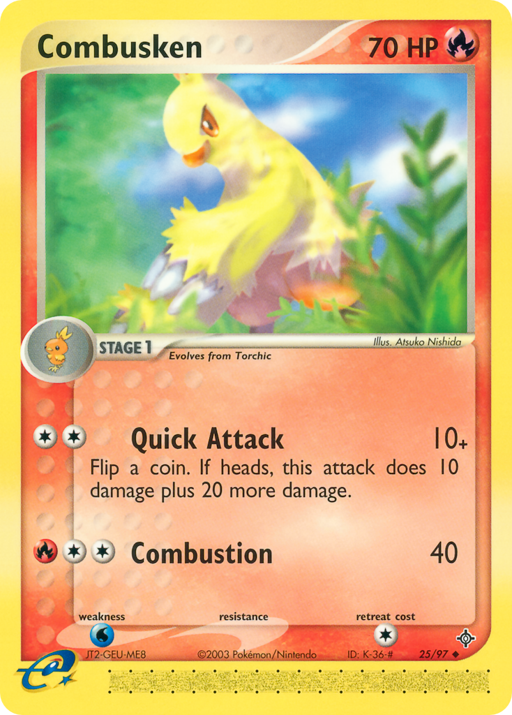 Combusken - 25/97 - Dragon