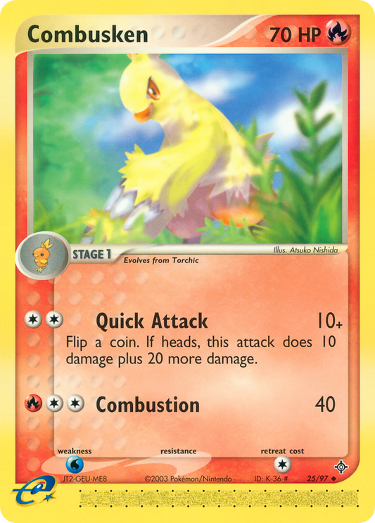 Combusken - 25/97 - Dragon