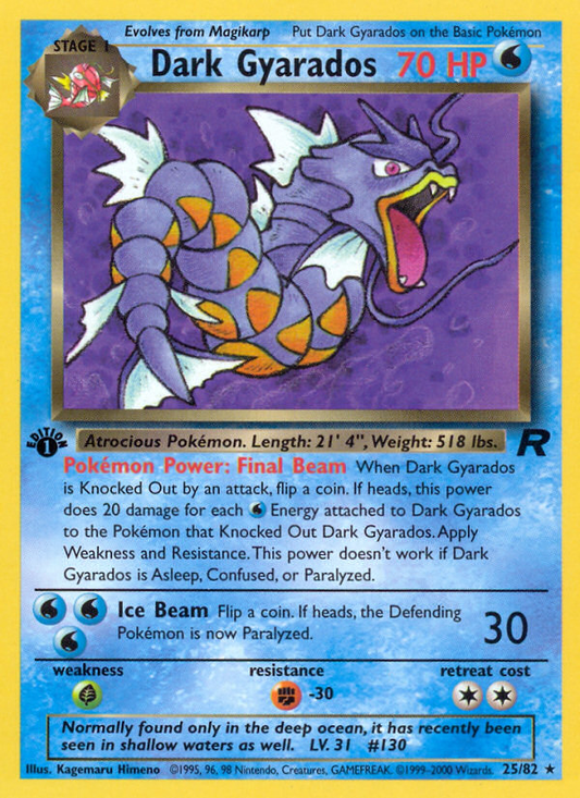 Dark Gyarados - 25/82 - Team Rocket