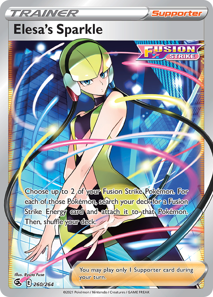 Elesa's Sparkle - 260/264 - Fusion Strike