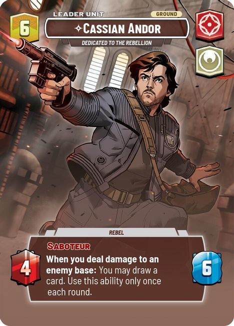 Cassian Andor - SOR - 263 - Rare - Showcase