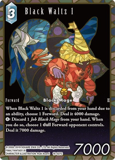 Black Waltz 1 - 16-027C - Common (Full Art) - Emissaries of Light