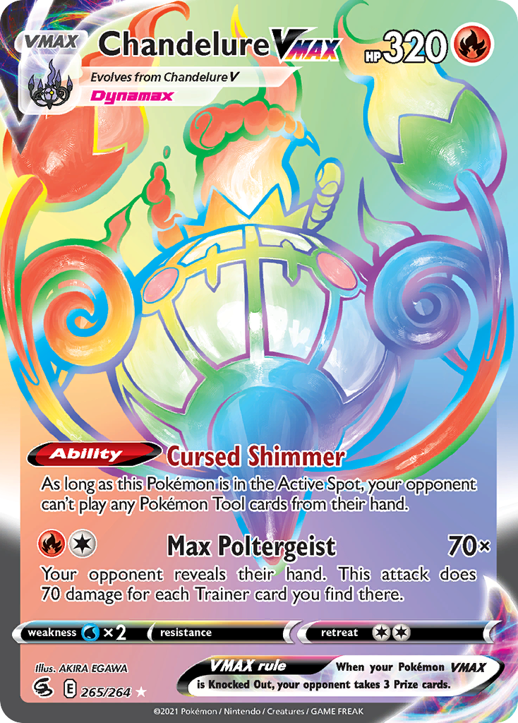 Chandelure VMAX - 265/264 - Fusion Strike