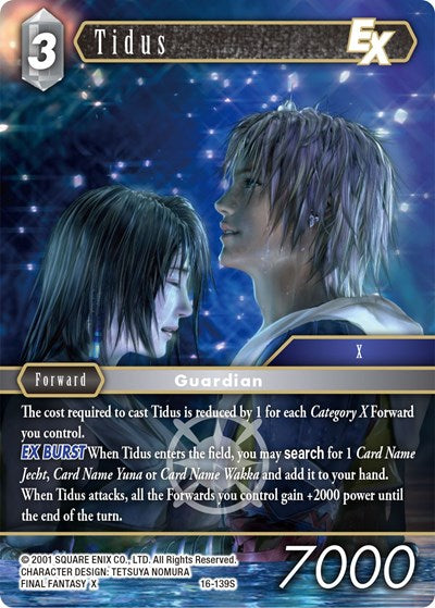 Tidus EX - 16-139S - Starter - Emissaries of Light