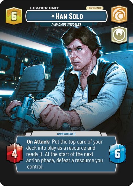 Han Solo - SOR - 267 - Rare - Showcase