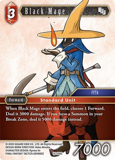 Black Mage - 16-008C - Common - Emissaries of Light