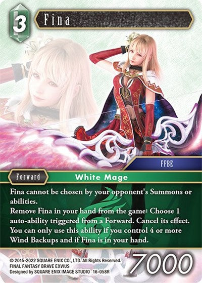 Fina - 16-058R - Rare - Emissaries of Light