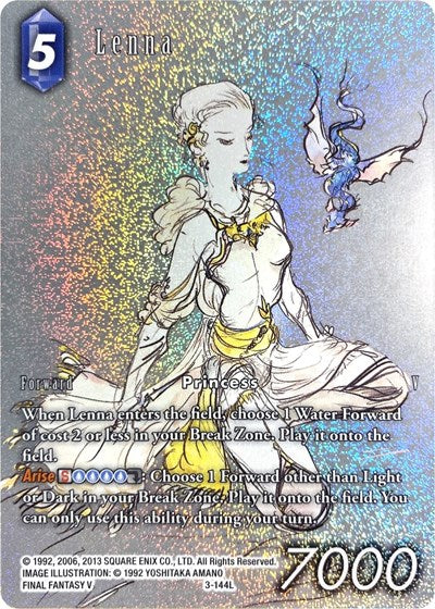 Lenna - 3-144L - Legend (Full Art Reprint) - Emissaries of Light