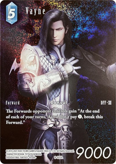 Vayne - 9-022L - Legend (Full Art Reprint) - Emissaries of Light