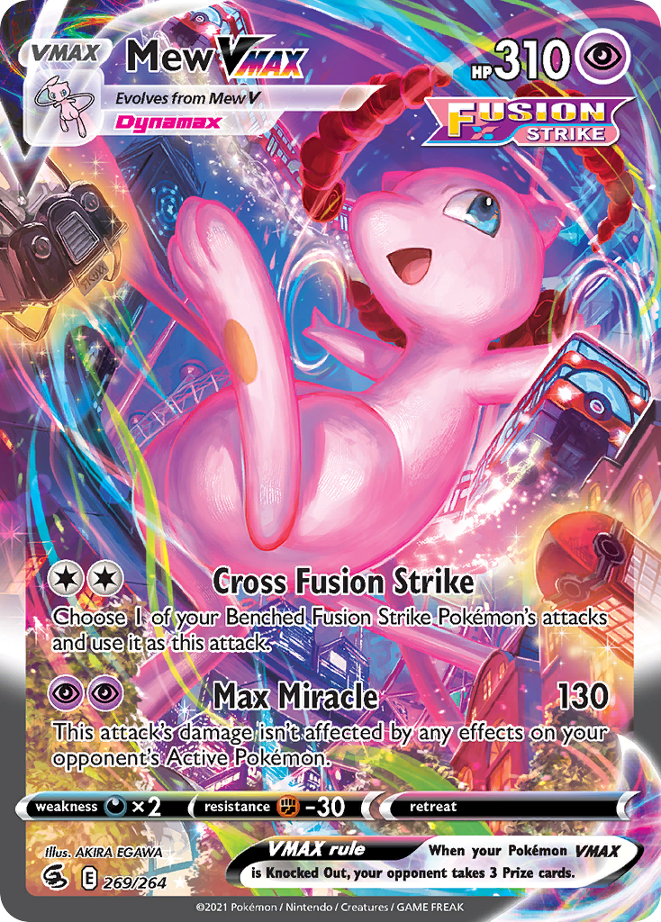 Mew VMAX - 269/264 - Fusion Strike