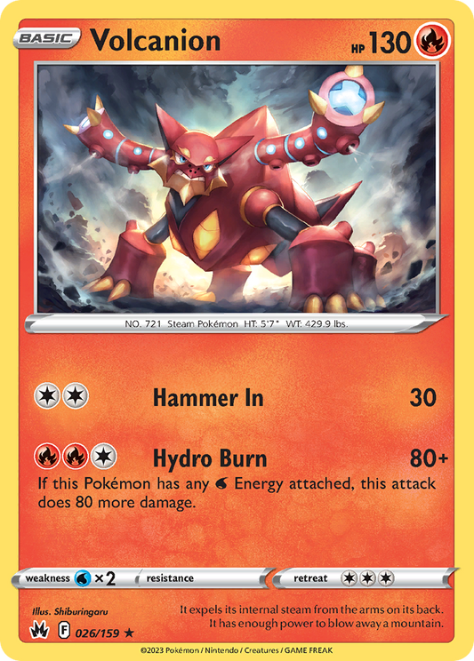 Volcanion - 026/159 - Crown Zenith