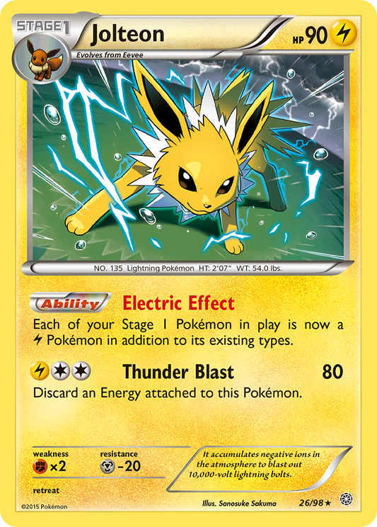 Jolteon - 26/98 - Ancient Origins