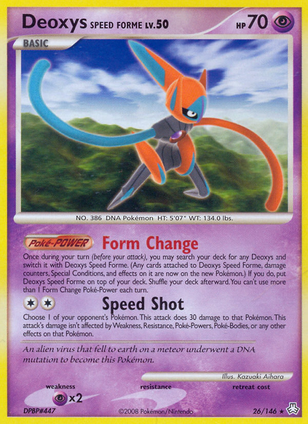 Deoxys Speed Forme - 026/146 - Legends Awakened