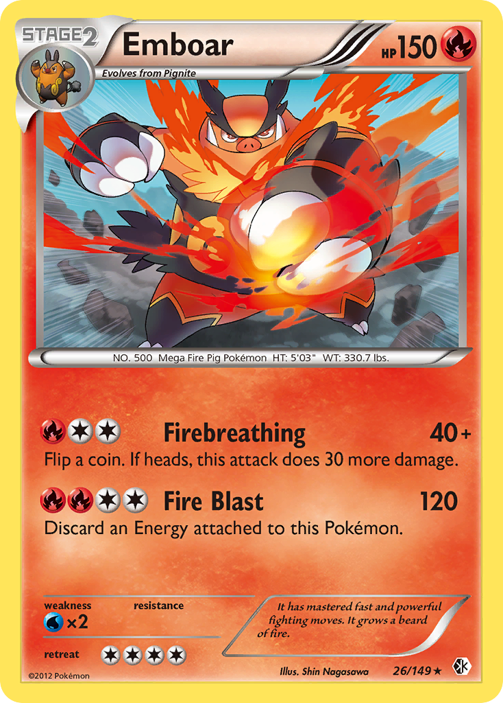 Emboar - 026/149 - Boundaries Crossed