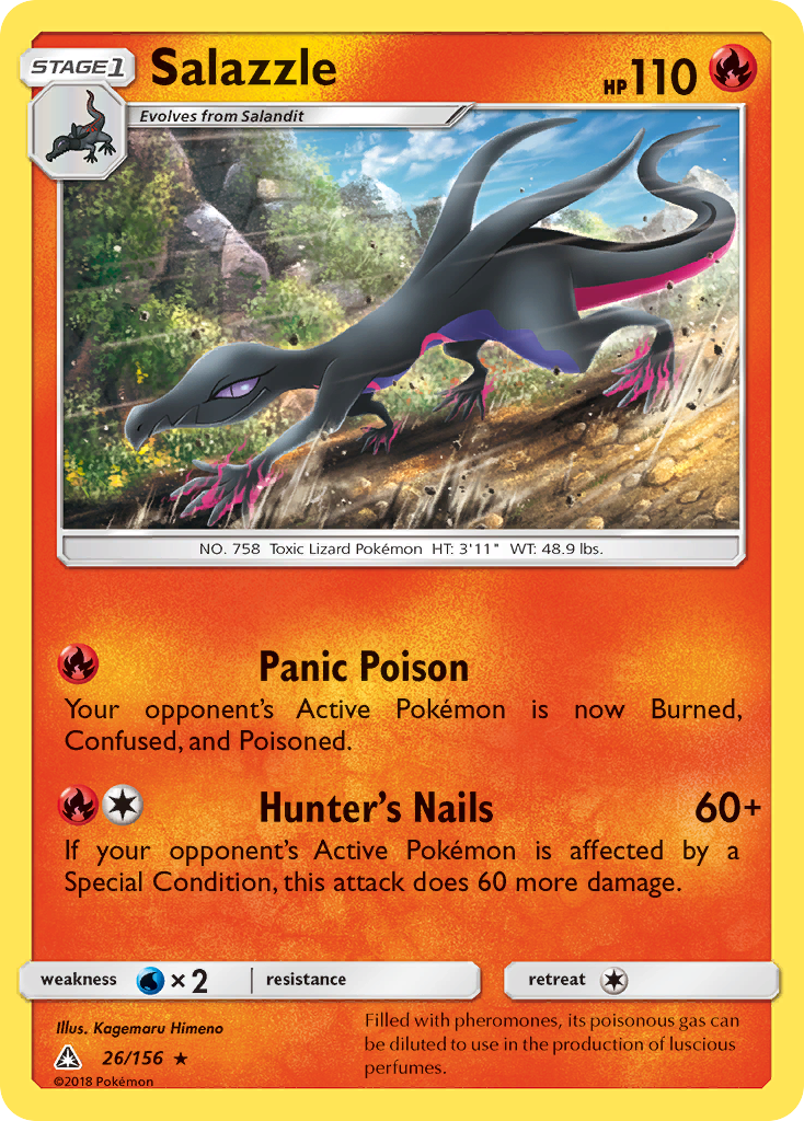 Salazzle - 026/156 - Ultra Prism