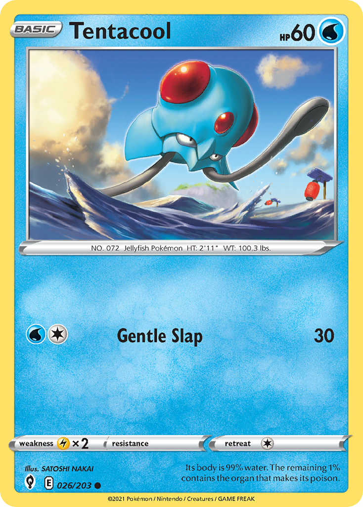 Tentacool - 026/203 - Evolving Skies