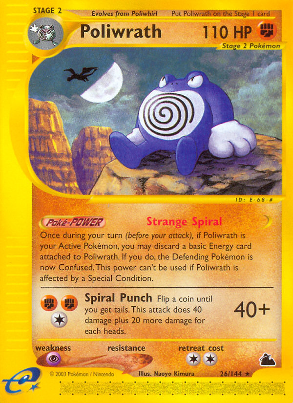 Poliwrath - 026/144 - Skyridge