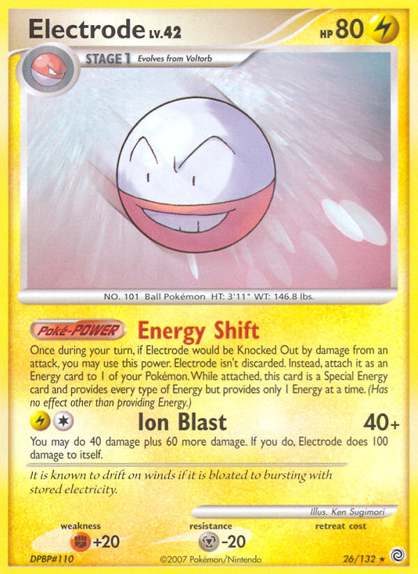 Electrode - 026/132 - Secret Wonders