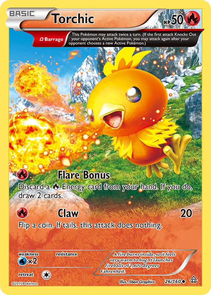 Torchic - 026/160 - Primal Clash