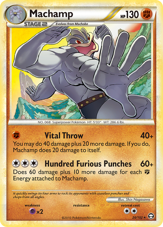 Machamp - 026/102 - HS—Triumphant