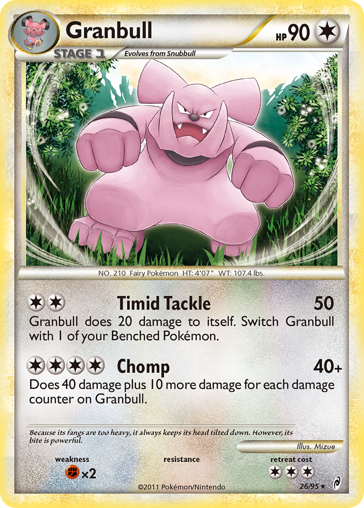 Granbull - 26/95 - Call of Legends