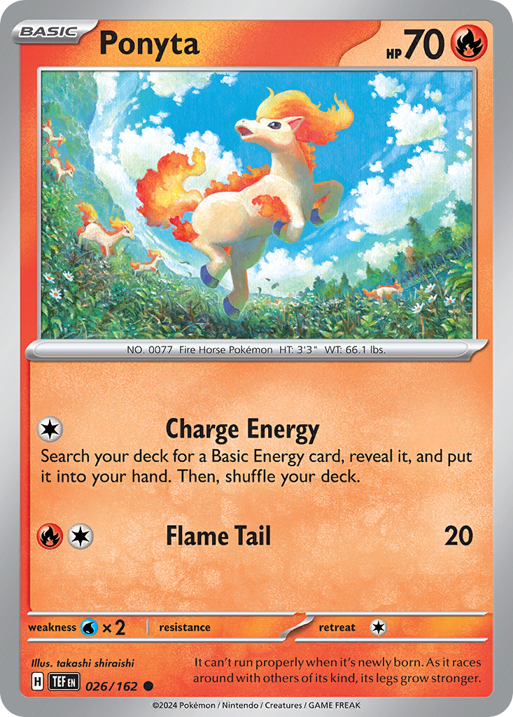 Ponyta - 026/162 - Temporal Forces