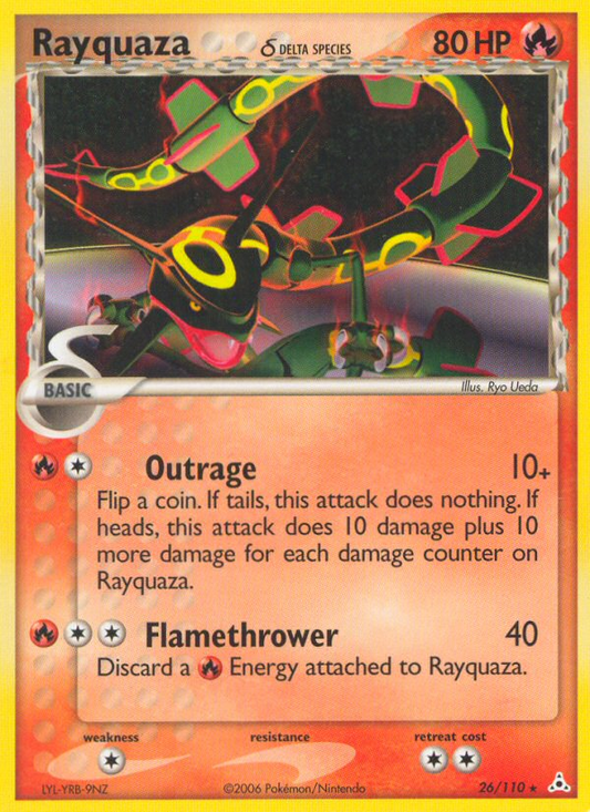 Rayquaza ? - 026/110 - Holon Phantoms