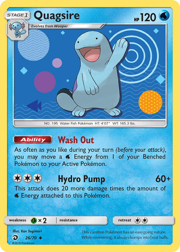 Quagsire - 26/70 - Dragon Majesty