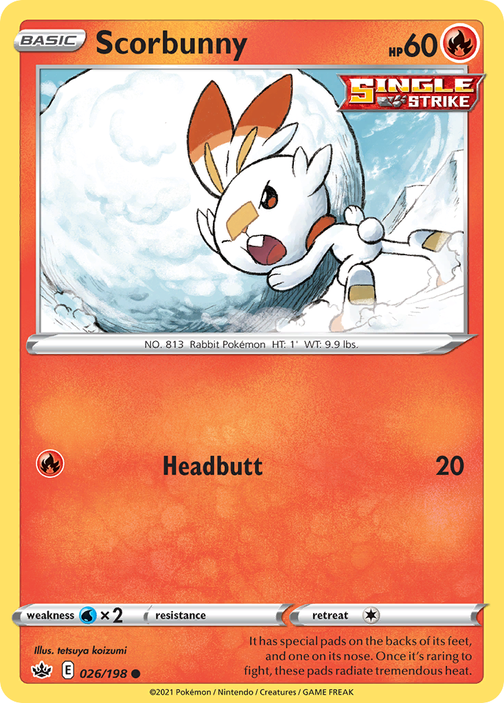 Scorbunny - 026/198 - Chilling Reign