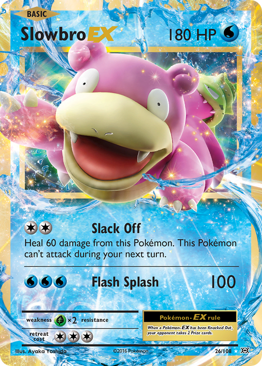 Slowbro-EX - 026/108 - Evolutions