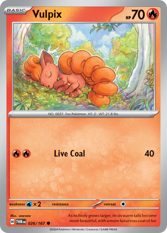 Vulpix - 026/167 - Twilight Masquerade