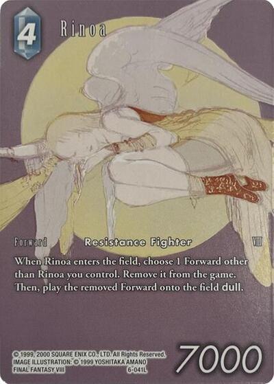 Rinoa - 6-041L - Legend (Full Art) - Deck Exclusive Cards