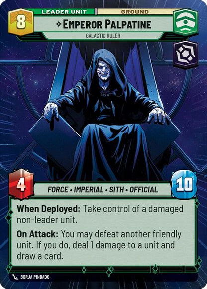 Emperor Palpatine - SOR - 273 - Rare - Hyperspace